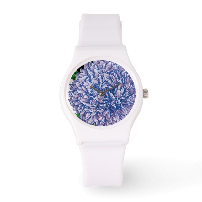 Aster  zaadpakket horloge (Voorkant)