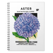 Aster  zaadpakket notitieboek (Voorkant)