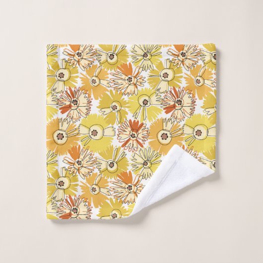 Asterbloei Bad Handdoek (Wasdoekje)