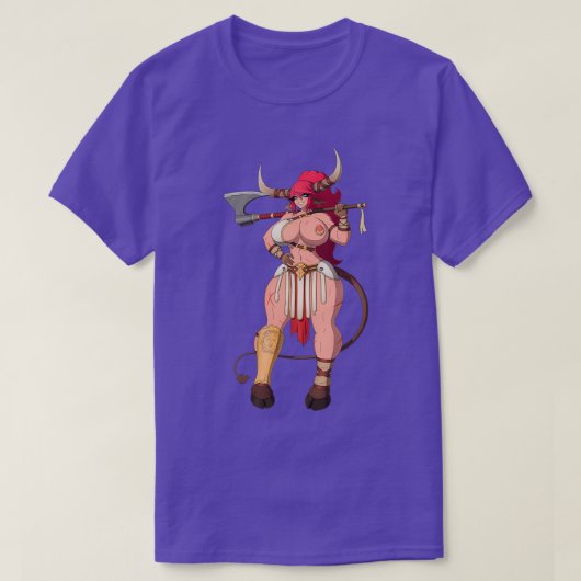 Asteria de Minotaur Gladiator T-shirt (Design voorkant)