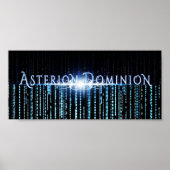 Asterion Dominion Logo (10x4.5) Poster (Voorkant)