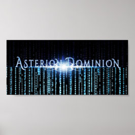 Asterion Dominion Logo (10x4.5) Poster