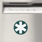 Asterisk - Donkergroen Magneet (Insitu (Vaatwasser))