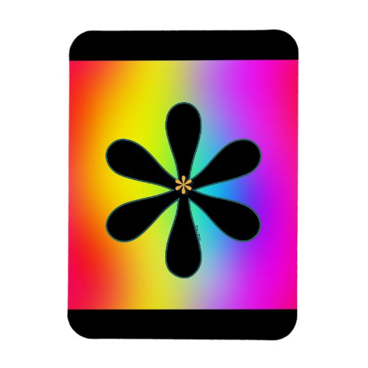 Asterisk Refrigerator  Magneet (Verticaal)