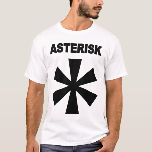 ASTERISK T-SHIRT (Voorkant)
