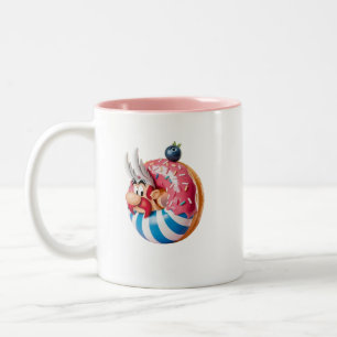 Asterix Donut Delight Tweekleurige Koffiemok