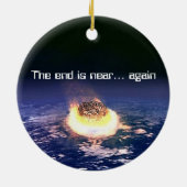 Asteroid Day 30 juni Keramisch Ornament (Achterkant)