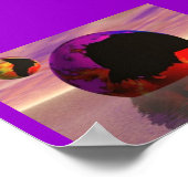 Asteroid Geyser Crash Poster (Hoek)