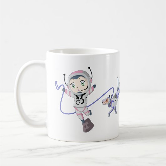 Asteroid Girl Koffiemok (Links)