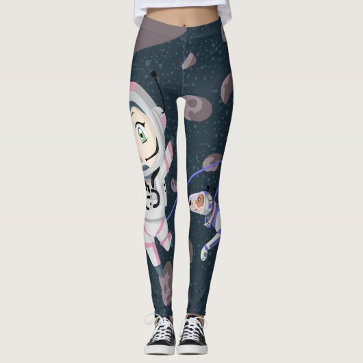 Asteroid Girl Leggings (Voorkant)