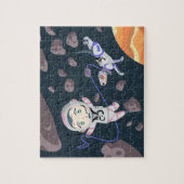 Asteroid Girl Legpuzzel (Verticaal)