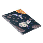 Asteroid Girl Notitieboek (Rechterzijde)