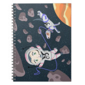 Asteroid Girl Notitieboek (Voorkant)