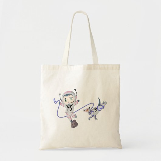 Asteroid Girl Tote Bag (Voorkant)
