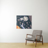 Asteroid Girl Wandkleed (In Situ (horizontaal))