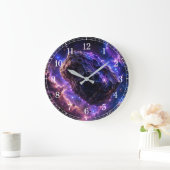 Asteroid Wall Clock — Space-Inspired Design Grote Klok (Huis)