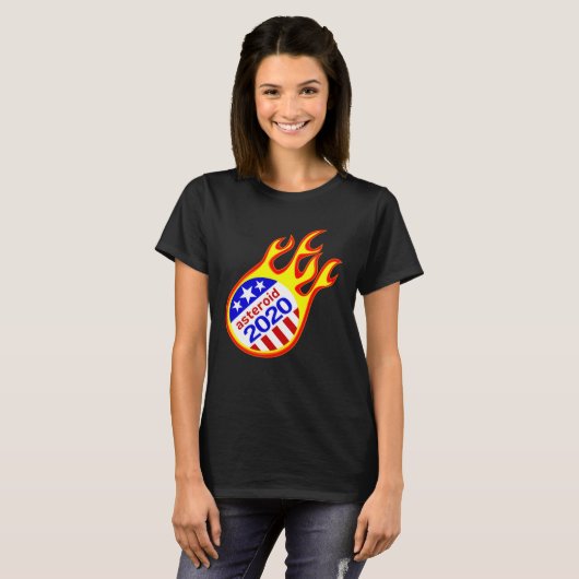 Asteroïde 2020 t-shirt (Voorkant volledig)