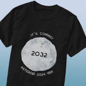 Asteroïde 2024 YR4 2032 T-shirt