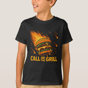 Asteroïde Burger Call van de Grill T-shirt