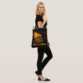 Asteroïde Burger Call van de Grill Tote Bag (Op model)