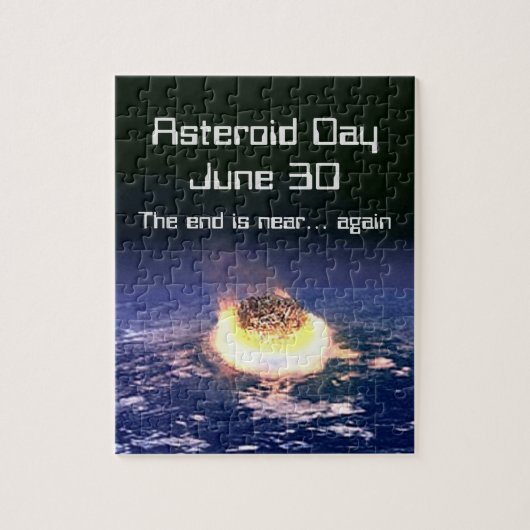 Asteroïde dag 30 juni legpuzzel (Verticaal)