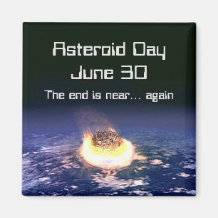 Asteroïde dag 30 juni magneet