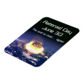 Asteroïde dag 30 juni magneet (Linkerzijde)