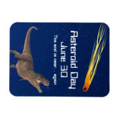 Asteroïde dag 30 juni magneet (Horizontaal)