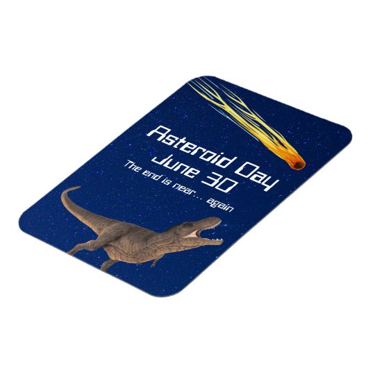 Asteroïde dag 30 juni magneet (Linkerzijde)