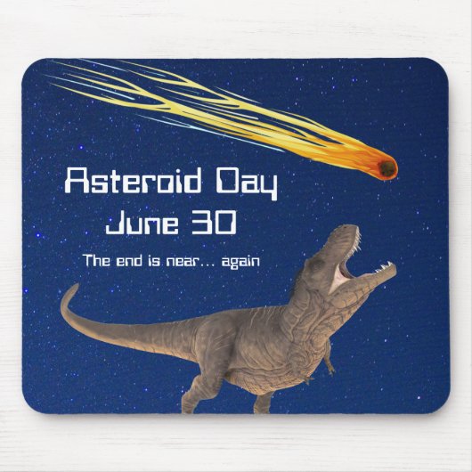 Asteroïde dag 30 juni muismat (Voorkant)