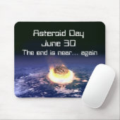 Asteroïde dag 30 juni muismat (Met muis)
