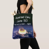 Asteroïde dag 30 juni tote bag (Dichtbij)