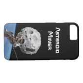 Asteroïde Miner Case-Mate iPhone Case (Achterkant (Horizontaal))