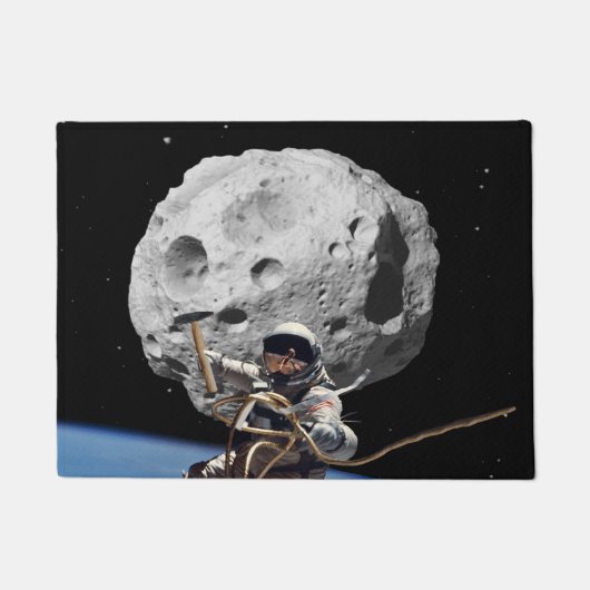 Asteroïde Miner Deurmat (Voorkant)