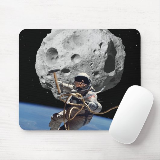 Asteroïde Miner Muismat (Met muis)