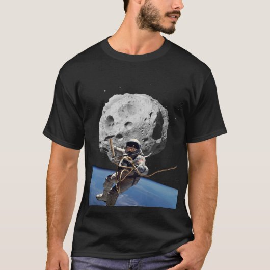 Asteroïde Miner T-shirt (Voorkant)