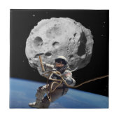 Asteroïde Miner Tegeltje (Voorkant)