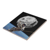 Asteroïde Miner Tegeltje (Zijkant)