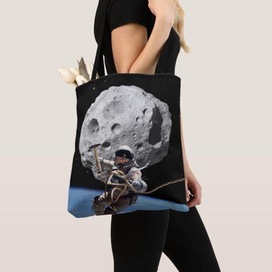 Asteroïde Miner Tote Bag (Dichtbij)