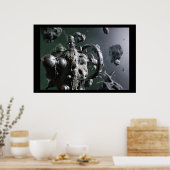 Asteroïde Poster (Keuken)
