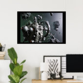 Asteroïde Poster (Thuiskantoor)
