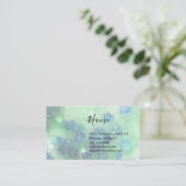 Asteroïde & Shamrock Visitekaartje (Staand voorkant)