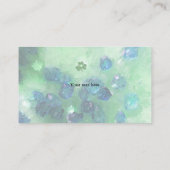 Asteroïde & Shamrock Visitekaartje (Achterkant)