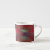 Asteroïde Strike Digital Abstract Espresso Kop (Rechts)