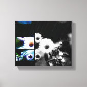 Asters Aglow Art Collage Wrapped Canvas Prints (Voorkant)