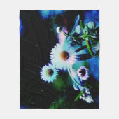 Asters Aglow Fleece Deken (Voorkant)