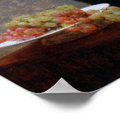 Asters en fruit, Henri Fantin-Latour Poster (Hoek)