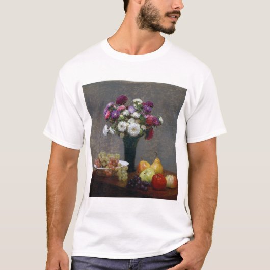 Asters en fruit, Henri Fantin-Latour T-shirt (Voorkant)