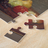 Asters en fruit op een tafel Henri Fantin-Latour Legpuzzel (Zijkant)