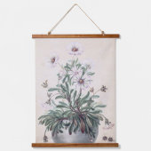  Asters in a Pot Hangend Wandkleed (Voorkant)